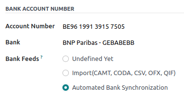 Breyttu bankareikningsupplýsingunum þínum