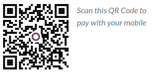 QR-kóði á reikningi viðskiptavinar