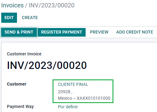 Multi-currency configuration in the Accounting settings.