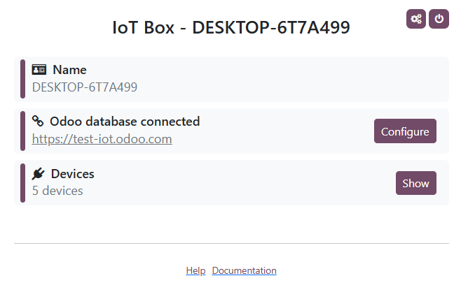 Heimasíða Windows-sýndar-IoT