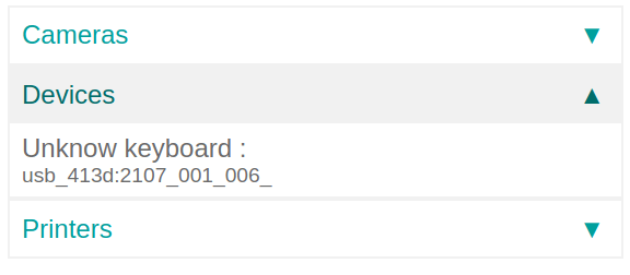 Fótrofi auðkenndur á IoT-kassanum.