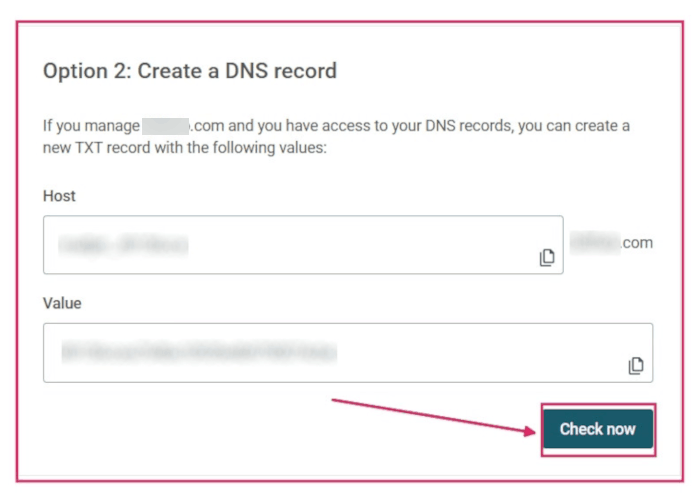 Athuga DNS-skráningu í Mailjet.