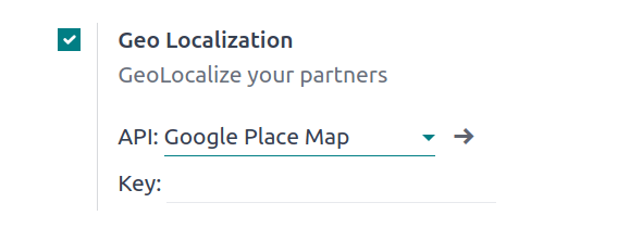 API-lykill fyrir Google Places
