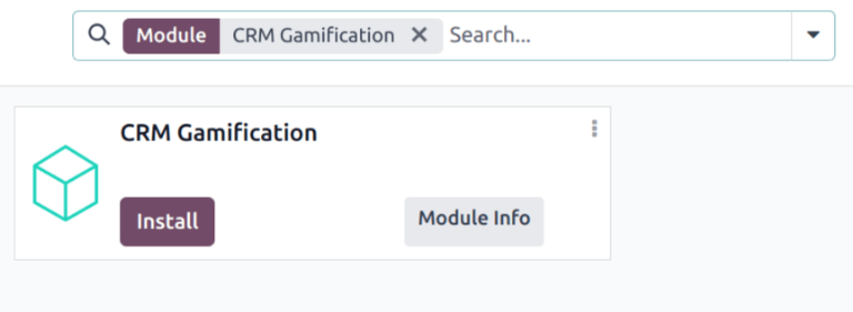 Uppsetning á CRM Gamification módúl í Odoo.