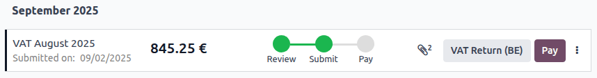 sýn þegar skattaskil hafa verið send inn