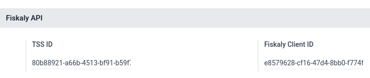Fiskaly API hluti