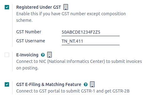 Sláðu inn notandanafn GST-vegans sem Username