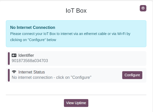 Wi‑Fi aðgangspunktur IoT boxins
