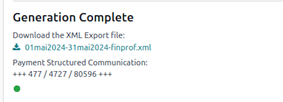 274.XX XML-skrá.