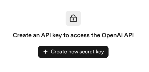 API-lyklasíðan hjá OpenAI.
